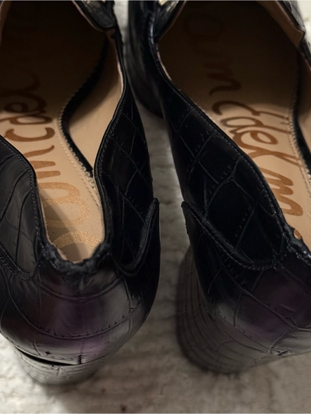 Sam Edelman Aretha Black Platform Loafers - Picture 8 of 10